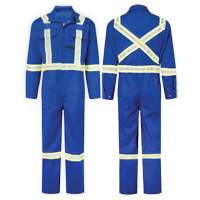 Nomex&reg;Essential 6 oz. Deluxe Coveralls, Size 34, Royal Blue D. Morneault & Fils