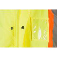 RZ1000 Rain Suit, Polyester, Small, High Visibility Lime-Yellow D. Morneault & Fils