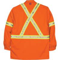 Chemise de travail industrielle Westex UltraSoft, Petit, Orange D. Morneault & Fils