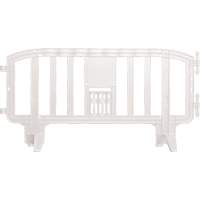 Movit Barricade, Interlocking, 78" L x 39" H, White D. Morneault & Fils