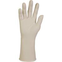 Gants d'examen XTRA-PFE, Grand, Latex, 10 mils, Sans poudre, Blanc, Classe 2 D. Morneault & Fils
