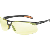 Prot&eacute;g&eacute; Safety Glasses with HydroShield Lenses, Amber Lens, Anti-Fog/Anti-Scratch, ANSI Z87+ D. Morneault & Fils