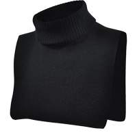 Neck Warmer, Black, Acrylic D. Morneault & Fils