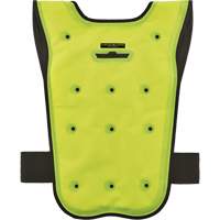 Chill-Its&reg; 6687 Economy Dry Evaporative Cooling Vest, Small/Medium, High Visibility Lime-Yellow D. Morneault & Fils