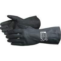Chemstop Lined Chemical-Resistant Gloves, Size 7, 12" L, Neoprene, Flock-Lined Inner Lining, 30-mil D. Morneault & Fils