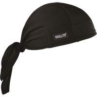 Chill-Its&reg; 6615 Cooling Doo Rag, Black D. Morneault & Fils