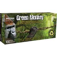 5559PF Green Monkey Gloves, Small, Nitrile, 4-mil, Powder-Free, Green D. Morneault & Fils