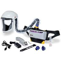 Versaflo Powered Air Purifying Respirator Painter's Kit, Headcover & Faceshield, Lithium-Ion Battery D. Morneault & Fils