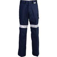 Pantalon haute visibilit&eacute;, Poly-coton, 32, Bleu marin D. Morneault & Fils