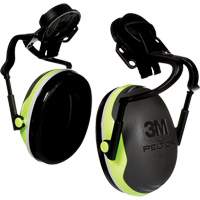 Peltor X Series X4 Earmuffs, Cap Mount, 26 NRR dB D. Morneault & Fils