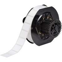 B33 Series Microscope Slide Laboratory Labels, Polyester, 0.9" L x 0.75" H, White D. Morneault & Fils