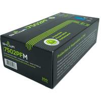 Biodegradable Disposable Gloves, X-Small, Nitrile, 2.5-mil, Powder-Free, Blue D. Morneault & Fils