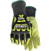 Gants r&eacute;sistants aux coupures et aux chocs Stealth Dog Fight, Petit, Paume en Fibre de verre/PEHP/Nylon/Spandex, Poignet Poignet en tricot D. Morneault & Fils