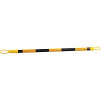 Retractable Cone Bar, 7'2" Extended Length, Black/Yellow D. Morneault & Fils