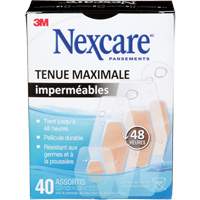 Pansements imperm&eacute;ables &agrave; tenue maximale Nexcare, Assorti, Plastique, St&eacute;rile D. Morneault & Fils