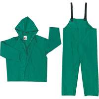 Dominator Limited Flammability Rain Suit, Large, Green D. Morneault & Fils