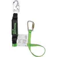 Miller&reg; HP Shock-Absorbing Lanyard, 4', Carabiner Center, Locking Snap Hook Leg Ends, Polyester D. Morneault & Fils