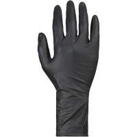 Gants jetables KeepKleen, Grand, Nitrile, 8 mils, Sans poudre, Noir D. Morneault & Fils
