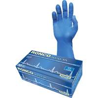 SilkTex XPL Extra-Long Examination Glove, Small, Latex, 13-mil, Powder-Free, Blue, Class 2 D. Morneault & Fils
