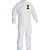 KleenGuard KGA300 Coveralls, 4X-Large, White, Microporous D. Morneault & Fils