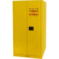 Armoire pour produits inflammables, 60 gal., 2 Porte(s), 34" La x 65" h x 34" p D. Morneault & Fils
