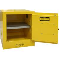 Flammable Storage Cabinet, 4 gal., 1 Door, 17" W x 22" H x 18" D D. Morneault & Fils