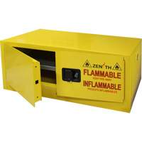 Flammable Storage Cabinet, 12 gal., 2 Door, 43" W x 18" H x 18" D D. Morneault & Fils
