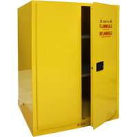 Armoire pour produits inflammables, 90 gal., 2 Porte(s), 43" La x 66" h x 34" p D. Morneault & Fils