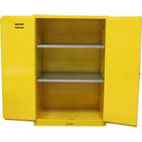 Armoire pour produits inflammables, 90 gal., 2 Porte(s), 43" La x 66" h x 34" p D. Morneault & Fils