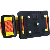 Crampons &agrave; glace mi-semelles intrins&egrave;ques, M&eacute;lange de polym&egrave;re, Traction Crampon, Taille unique D. Morneault & Fils