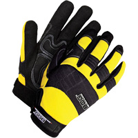 Heavy-Duty Performance Gloves with Padded Palms, Size Small, Synthetic Palm D. Morneault & Fils