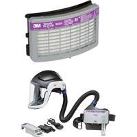Versaflo Heavy Industry PAPR Kit, Hard Hat & Faceshield, Lithium-Ion Battery D. Morneault & Fils
