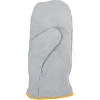 Mitaines dhiver en grain fendu doubl&eacute;es de boa, Taille Taille unique, Mitaine D. Morneault & Fils