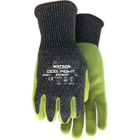 Stealth Dog Fight Cut Resistant Gloves, Size Medium, Nitrile Coated, Glass Fibre/HPPE/Nylon/Stainless Steel Shell, ASTM ANSI Level A5 D. Morneault & Fils