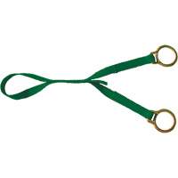 Extension avec anneau en D double, Anneau en D, Usage Temporaire D. Morneault & Fils