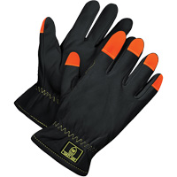 Gants de conducteur Deny, 3T-Grand, Paume en Cuir fleur de ch&egrave;vre D. Morneault & Fils