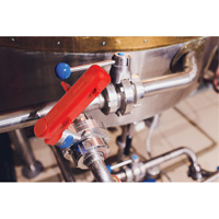 Dispositif de cadenassage pour poign&eacute;e de tirage, Type Papillon D. Morneault & Fils