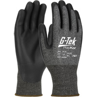 Gants r&eacute;sistants aux coupures G-Tek PolyKor X7, Taille Petit, Calibre 18, Rev&ecirc;tement Polyur&eacute;thane, Enveloppe en Poly&eacute;thyl&egrave;ne, ASTM ANSI niveau A7/EN 388 niveau F D. Morneault & Fils