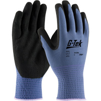 Gants enduits G-Tek GP, Petit, R&ecirc;vetement Nitrile, Calibre 13, Enveloppe en Nylon D. Morneault & Fils