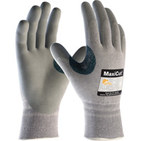 Gants r&eacute;sistants aux coupures en tricot sans coutures ATG MaxiCut 5, Taille T-petit, Calibre 13, Rev&ecirc;tement Mousse de nitrile, Enveloppe en Dyneema/Nylon, ASTM ANSI niveau A4/EN 388 niveau 4/EN 388 niveau C D. Morneault & Fils