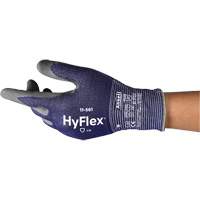 Gants r&eacute;sistants aux coupures HyFlex 11-561, Taille 5, Calibre 15, Rev&ecirc;tement Nitrile, Enveloppe en Intercept, EN 388 niveau C D. Morneault & Fils