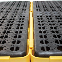 Low Profile Spill Pallet, 25.5 US gal. Spill Capacity, 49" x 24" x 6.5" D. Morneault & Fils