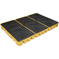 Low Profile Spill Pallet, 76.5 US gal. Spill Capacity, 72" x 49" x 6.5" D. Morneault & Fils