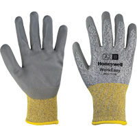 Gants de protection contre les coupures WorkEasy, Taille 6/T-petit, Calibre 13, Rev&ecirc;tement Polyur&eacute;thane, Enveloppe en PEHP/Fibre de verre, ASTM ANSI niveau A2/EN 388 niveau B D. Morneault & Fils