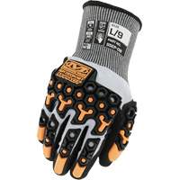 SpeedKnit M-Pact&reg; Cut-Resistant Impact Gloves, Size 7/Small, 18 Gauge, Nitrile Coated, HPPE/Tungsten Shell, ASTM ANSI Level A5/EN 388 Level E D. Morneault & Fils