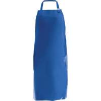 Endurosaf Bib Apron, Polyurethane, 50" L x 34" W, Blue D. Morneault & Fils