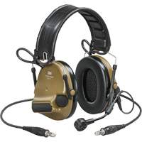 Peltor ComTac VI NIB Dual Lead Headset with Arc, Headband Style, 23 dB D. Morneault & Fils