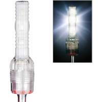 Tige de s&eacute;curit&eacute; de s&eacute;rie lourde avec lumi&egrave;re clignotante Safety Whip D. Morneault & Fils