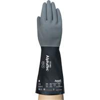AlphaTec&reg; Chemical-Resistant Gloves, Size 7, 13" L, Neoprene/Nitrile, Nylon Inner Lining, 17-mil D. Morneault & Fils