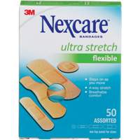 Pansements ultra-extensibles Nexcare, Assorti, Plastique, Non st&eacute;rile D. Morneault & Fils